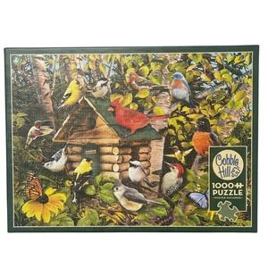 Cobble Hill 1000 Piece Birdhouse Bird Cabin 1000 Piece Puzzle